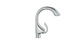 Grohe 32.071.SD0 K4 Main Sink Dual-Spray Pull-Out Kitchen Faucet - Stainless Steel
