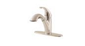 Price Pfister T534-7SS Parisa Single Handle Pull-out Kitchen Faucet Stainless Steel